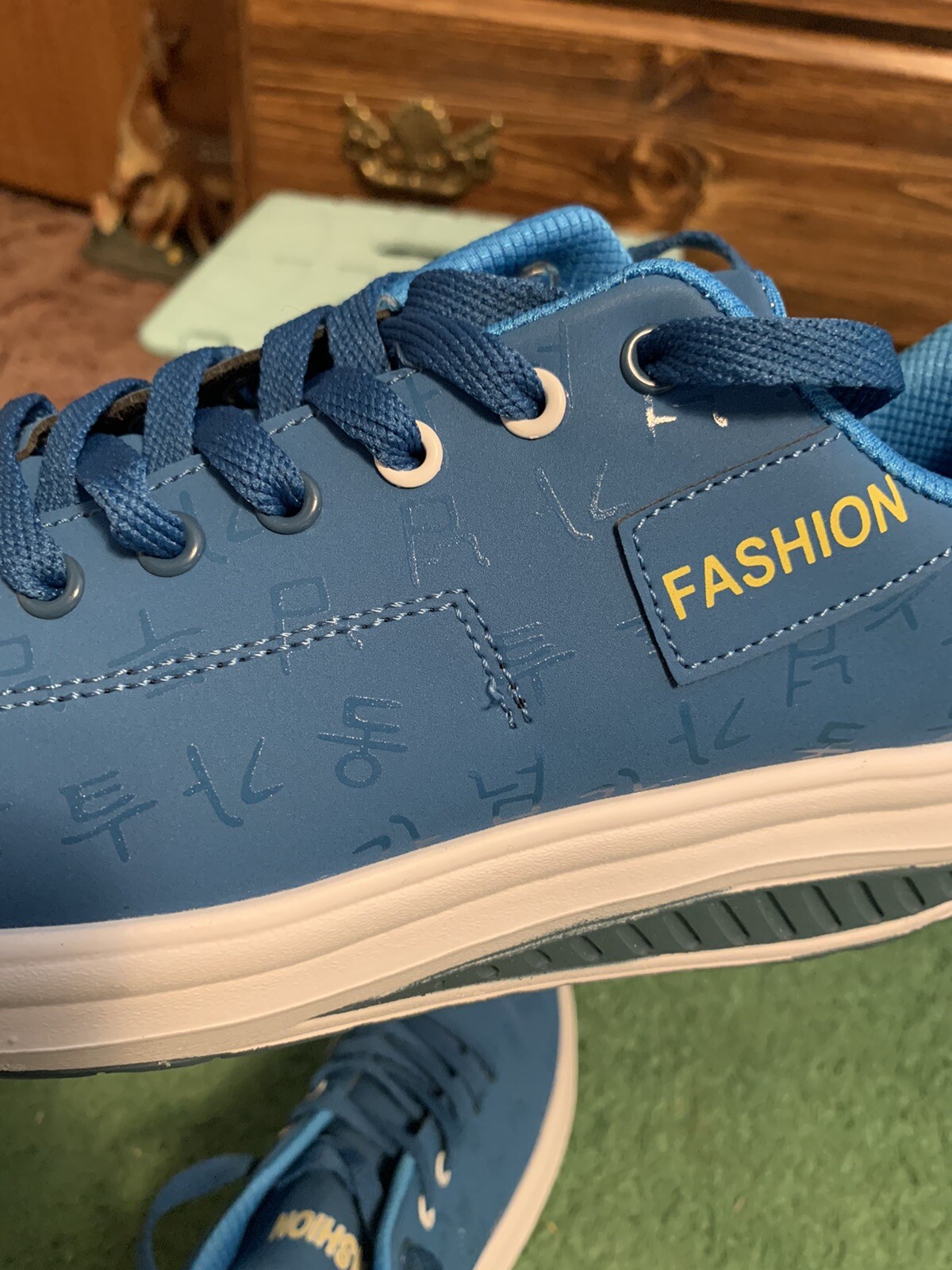 SAOLA Bellissime sneakers donna leggere suola spessa taglia 9