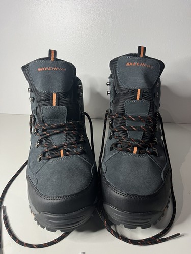 Skechers Boots Air-Cooled Memory Foam GRY Mens boots