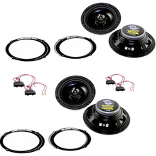 Kit 4 casse per SEAT IBIZA con adattatori e supporti