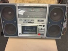 SONY CFS-F40 Stereo Radio Cassette Recorder working