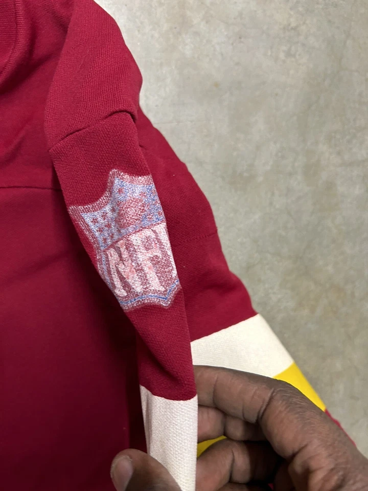 Rawlings Vintage 80s Washington Redskins #7 Joe Theismann Jersey Men's L 42-44 - Image 4 of 4