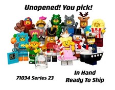 LEGO 71034 Series 23 Collectible Minifigures In Hand   UNOPENED   You Pick 