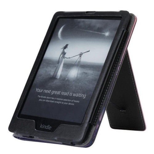 Pour Amazon Kindle Paperwhite 12th Gen 2024 Smart étui en cuir à rabat - Photo 6/69