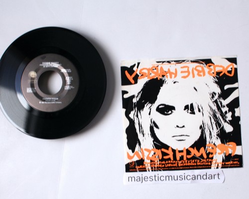 ORIGINAL ANDY WARHOL ART COVER DEBBIE HARRY BLONDIE 7 INCH VINYL 1986 NM RARE - Picture 5 of 5