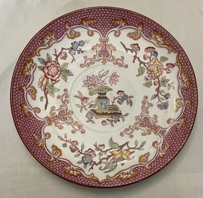 SOUS TASSE A CHOCOLAT GENIUS EN PORCELAINE SARREGUEMINES MINTON 235 - Photo 1/3