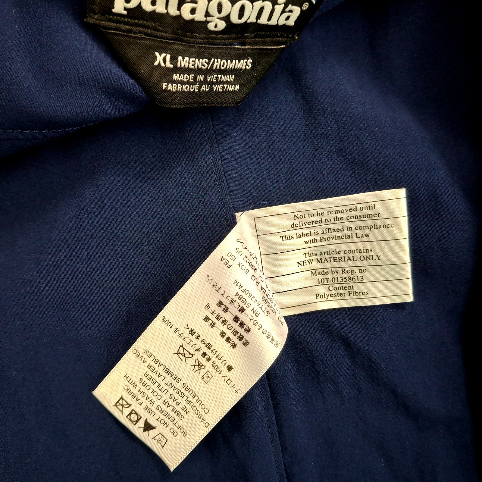 Patagonia Men's Jacket Nano Air Size XL Hooded Full Zip Winter Nylon Lined Light thumbnail 22