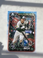 2024 Topps Holiday - Jordan Beck #H64 (RC) Colorado Rockies NM