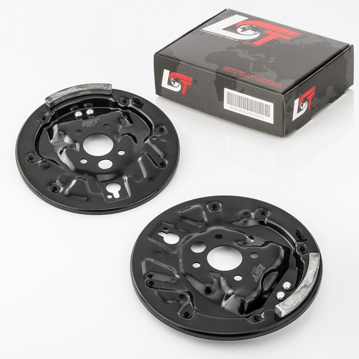 2X Ankerblech Schutzblech Bremsscheibe Deckblech Hinten For Skoda Roomster 5J