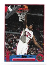CORLISS WILLIAMSON 2003-04 TOPPS CARD NEAR MINT CONDITION