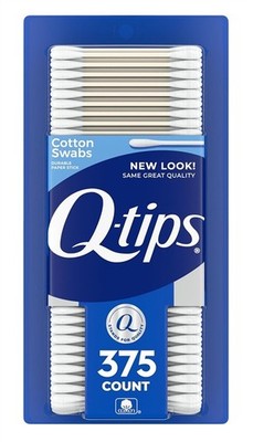 Q-Tips Cotton Swabs 375 Count