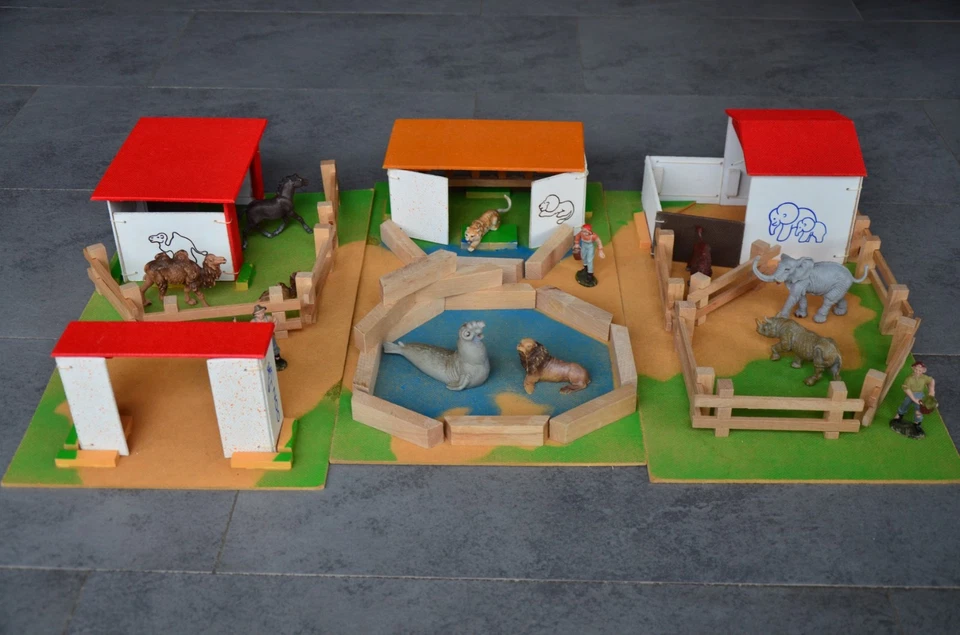 Bausatz „Zoo“, VEB PLAHO – DDR-Spielzeug 80er Jahre, OVP - Bild 2 von 3