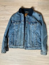 Levis sherpa jacke herren M - Blaues Innenfut...
