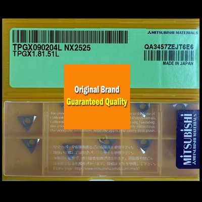 10PCS in BOX Original   TPGX090204L NX2525 TPGX1.81.51L Carbide Insert #yi