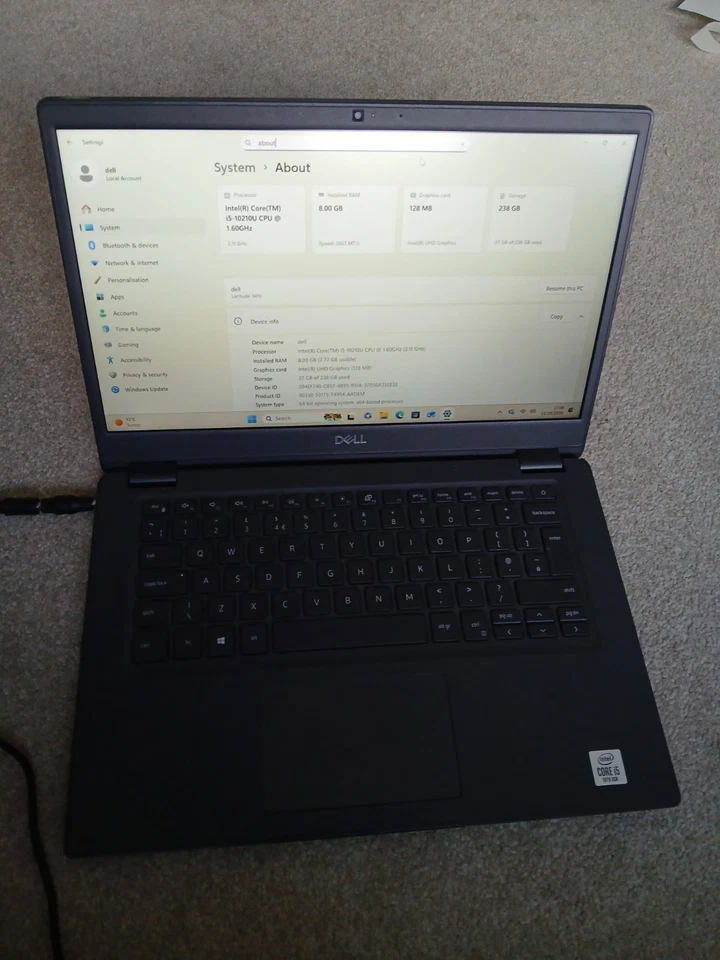 Dell Latitude 3410 · i5-10210U · 8GB · 256GB, photo 1 of 5
