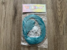 INH Insert Name Here Aqua Blue Clip In Highlight Hair Extension New