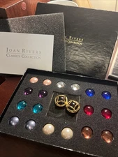 Joan Rivers Classics Collection Earring Set Interchangeable Vintage