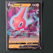 Pokemon - Rotom V - 058/196 - Lost Origin - Holo - Ultra Rare NM