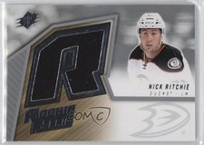 2015-16 SPx 2005-06 Retro Rookie Fabrics Nick Ritchie #SPXR-NR lk8