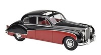 Modellauto BOS408 Jaguar Mk Viii Black & Dark Red Bos Models 1:18