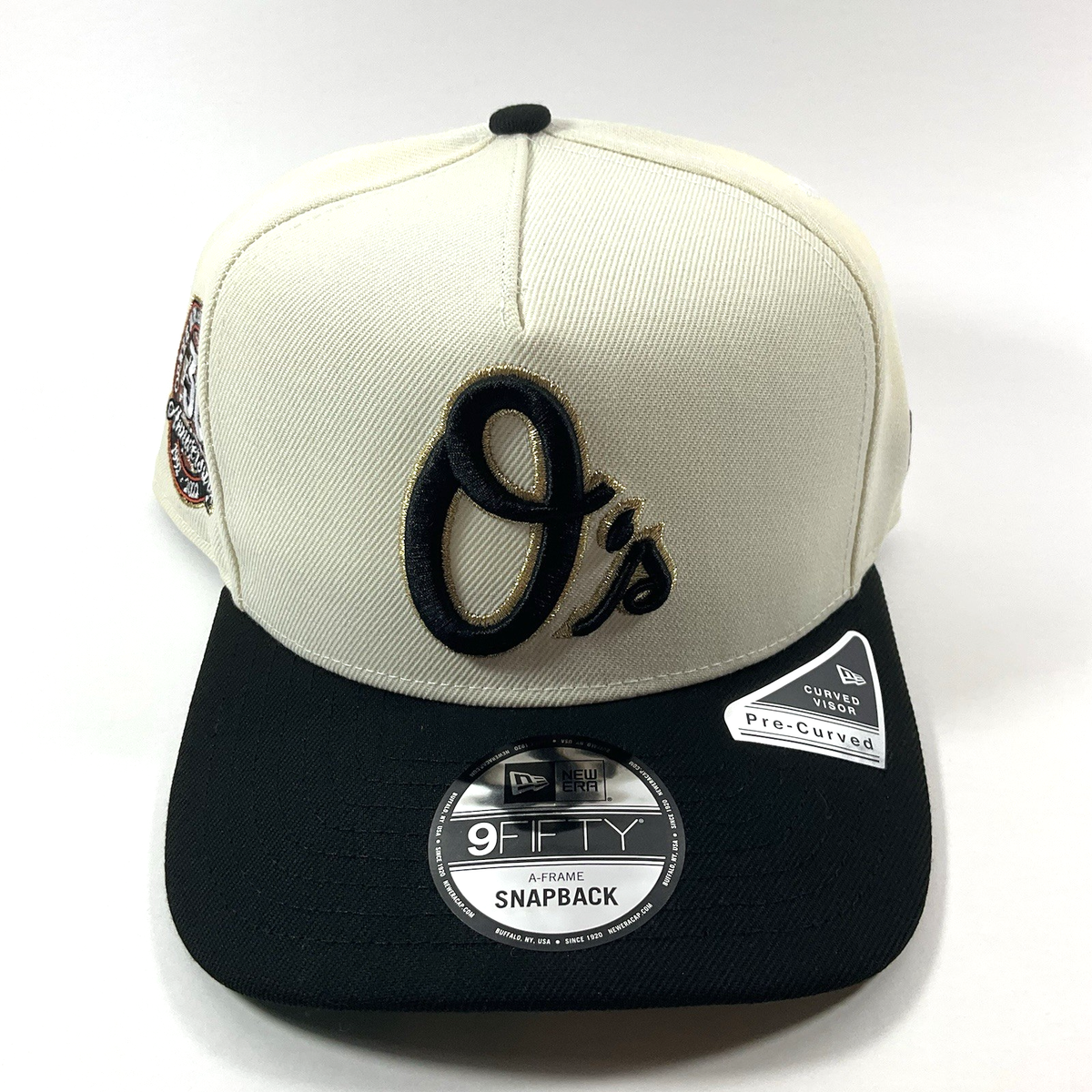 New Era Baltimore Orioles Exclusive Cream Blk 9FIFTY A-Frame