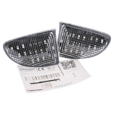 SEITEN BLINKER Blinkleuchten LED Weiss für Smart Fortwo II 451 Coupe Cabrio