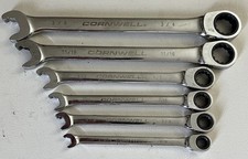 Cornwell Tools 6pc Ratchet Wrench Set, SAE