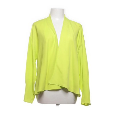 Zara, Wickelbluse, Größe: M, Gelb, Einfarbig, Damen #udM