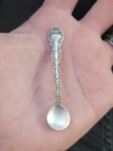 Gorham Strasbourg Sterling Silver 2-3/4” Salt Spoon