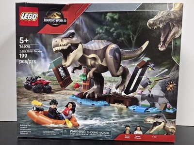 LEGO 76975 Jurassic World Rebirth T. Rex River Escape NEW/SEALED/DMG PKG