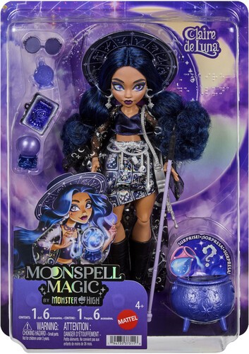 Monster High Moonspell Magic Claire de Luna Doll [New Toy] Paper Doll, Collect - Thumbnail 4