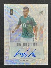 Tecatito Corona 2026 Panini Prizm FIFA World Cup 2012 Throwback Wave Auto #12-TC