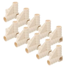 12 Pcs Tent Parts Canopy Fittings Replacement Connector for Poles