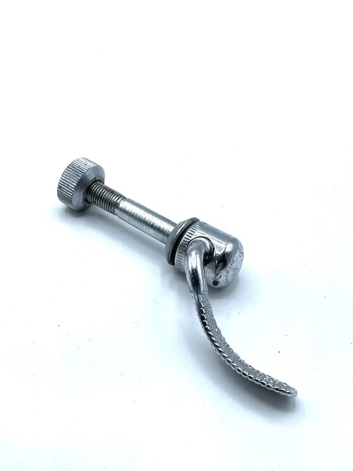 Carpeta de tija de sillín Campagnolo Record abrazadera curva de liberación rápida vintage MTB Foto 4 de 4