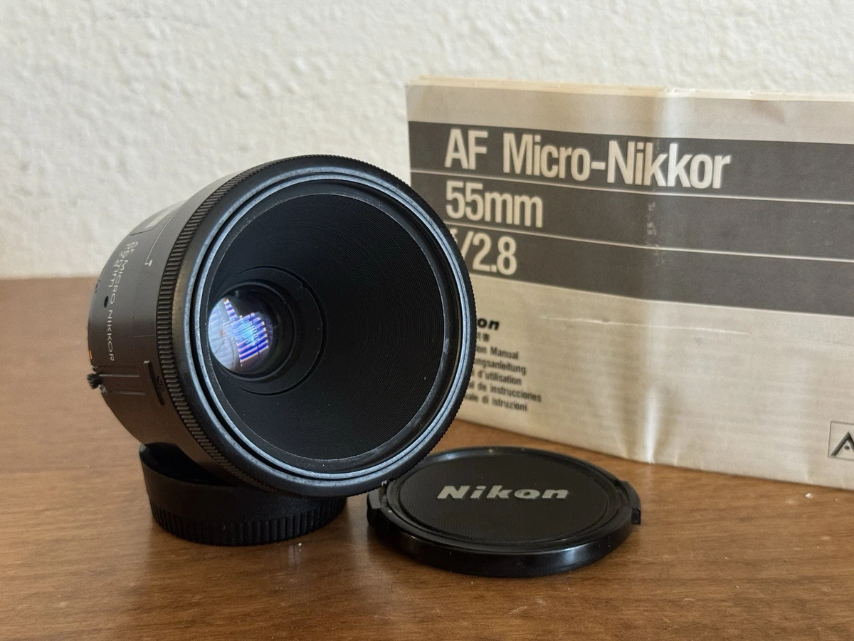 Nikon Micro NIKKOR f/2.8 Camera Lenses 55mm Focal for sale | eBay