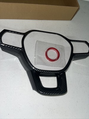 For Acura Integra 2023-2025 Carbon Fiber Console Steering Wheel Frame Cover Trim
