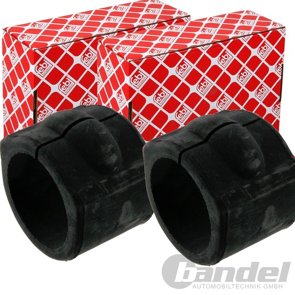 2X Febi Bilstein 45Mm Stabilager Hinten Beidseitig Passend FÜR Links+Rechts-image