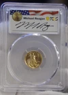 1992 P US 1/10th Proof Gold Eagle $5 PCGS PR69 DCAM M. Reagan Signed