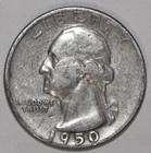 1950-S Washington Quarter - Fine - Details - #3037EA