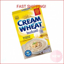 Cream of Wheat Instant Hot Cereal, Bananas and Cream, 1.23 Ounce, 10 Packets