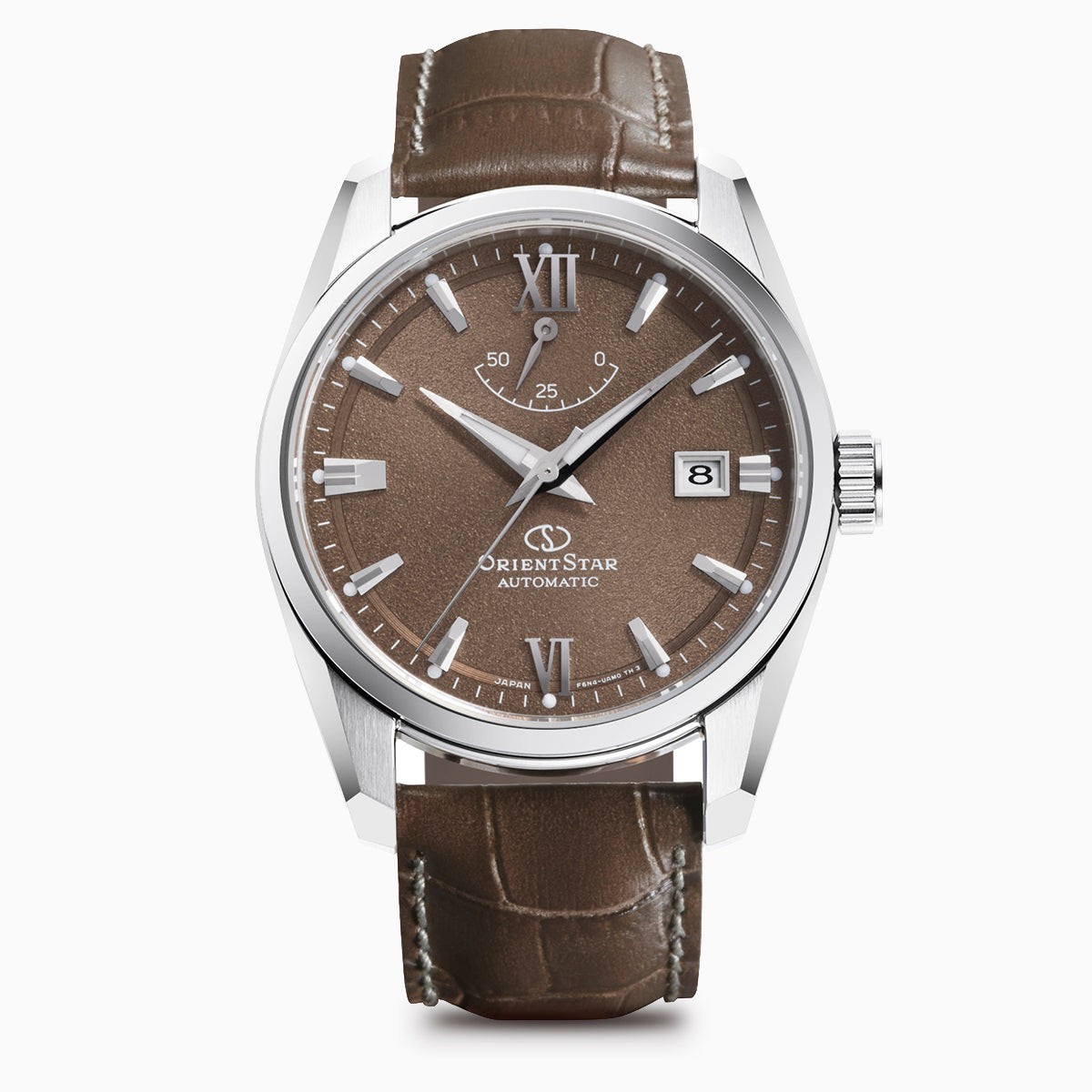 ORIENT STAR RK-AU0113Y Contemporary Date Automatic Watch Leather