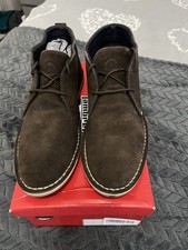 Lamberetta Men’s Desert Boots Dark Brown Size 9  Worn Once Excellent Condition