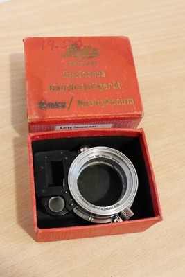Leitz Leica NOOKY-HESUM Short Range Adapter For Summitar Summar Hektor Lenses