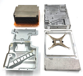 OEM Genuine Xbox Series X Heatsink Metal Enclosure Inner Frame Chassis Housing