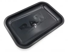 RAW Matte Black Small Rolling Tray New Free Shipping