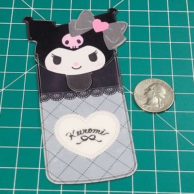 Kuromi - Sanrio Gray Adhesive Bandage Case
