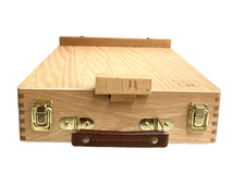 Wood Tabletop Easel Art Portable Storage Box Artist Painting Drawing Supplies