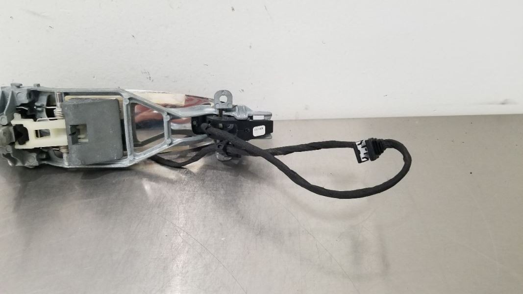 2010 BENTLEY CONTINENTAL GT EXTERIOR DOOR HANDLE FRONT LEFT DRIVER BLACK CHROME
