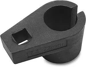 Oxygen Sensor Socket, 3/8-Inch Drive, 7/8-Inch (22mm), Wire Gate Accesses Sensor
