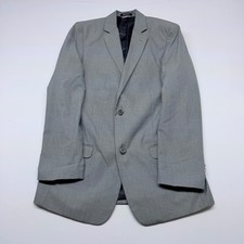 Tommy Hilfiger Boys Light Gray Two Button Blazer Jacket Size 20 Sport Coat
