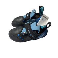 NWT Scarpa Instinct VSR Climbing Shoes EU 40 Blue Black Vibram Sport (MSRP $219)
